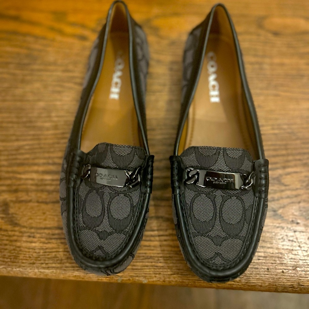 Coach Grey Loafers for Women